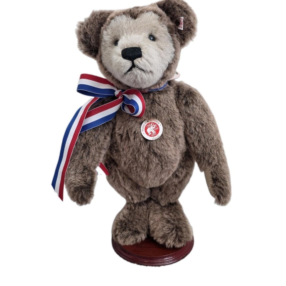 Steiff Berryman Bear 2007 Limited Edition 00460 Alpaca Teddy Bear 669637 14in